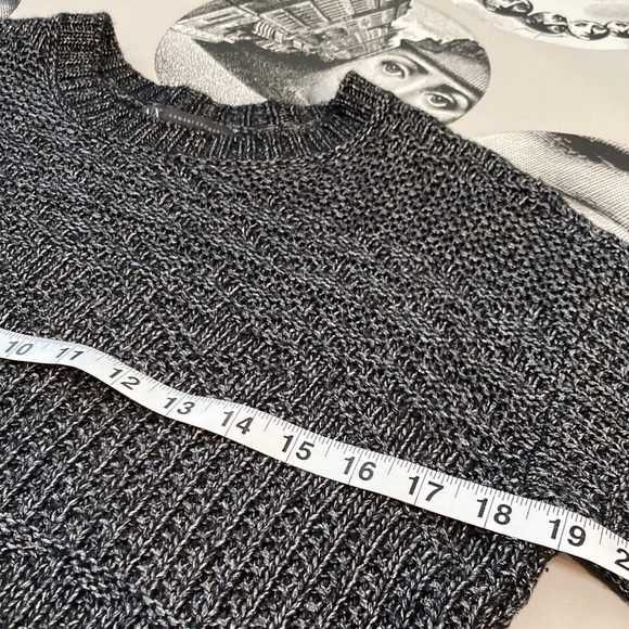 Armani Exchange Chunky knit Sweater Dress/Tunic Sz S 🖤 - Picture 7 of 9